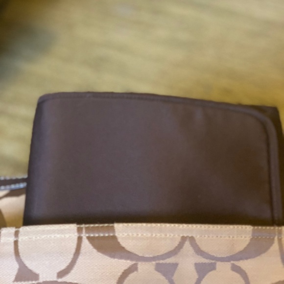 Coach XL Canvas Diaper Bag and Changing Pad - Picture 4 of 14